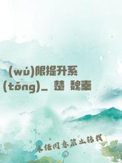 無(wú)限提升系統(tǒng)