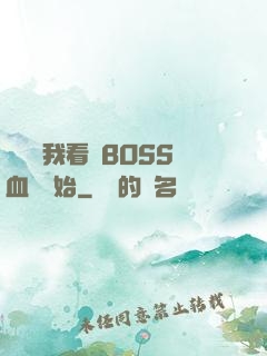 無敵從我看見BOSS血條開始