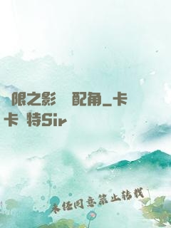 無限之影視劇配角