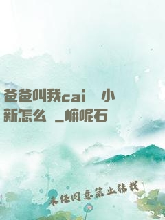 爸爸叫我cai媽媽小新怎么讀