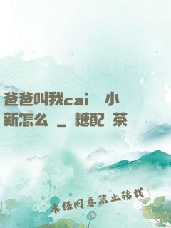 爸爸叫我cai媽媽小新怎么讀