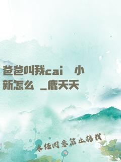 爸爸叫我cai媽媽小新怎么讀