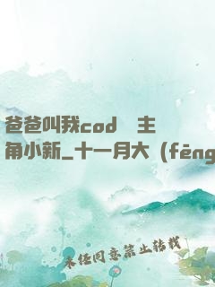 爸爸叫我cod媽媽主角小新