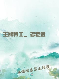 王牌特工