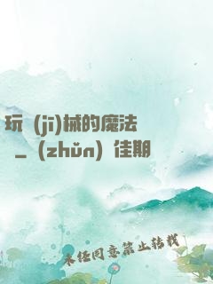 玩機(jī)械的魔法師