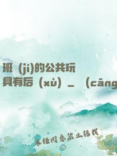 班級(jí)的公共玩具有后續(xù)嗎