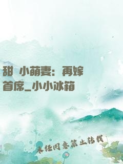 甜寵小萌妻：再嫁億萬首席