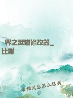 異界之武道修改器