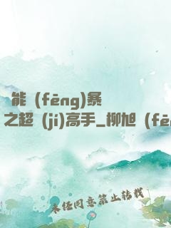 異能風(fēng)暴之超級(jí)高手
