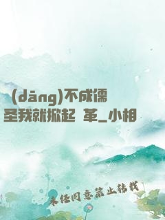 當(dāng)不成儒圣我就掀起變革