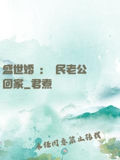 盛世婚寵：國民老公帶回家