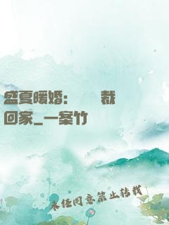 盛夏暖婚：億萬總裁帶回家