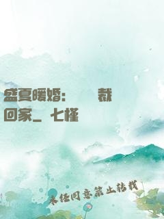 盛夏暖婚：億萬總裁帶回家