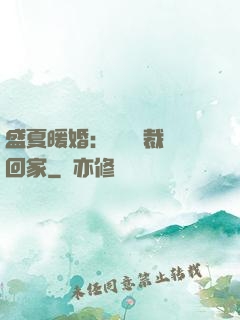 盛夏暖婚：億萬總裁帶回家
