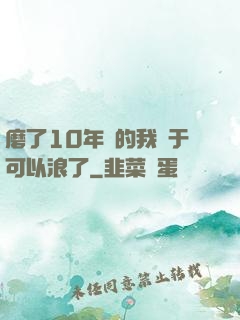 磨了10年劍的我終于可以浪了