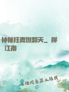 神秘狂妻燃翻天