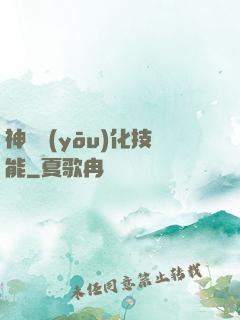 神級優(yōu)化技能
