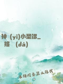 神醫(yī)小圣僧