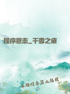 程序意志