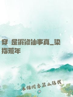 穿書是假修仙事真