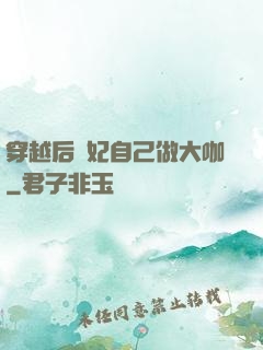 穿越后貴妃自己做大咖