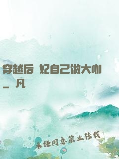 穿越后貴妃自己做大咖