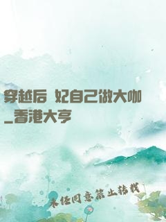 穿越后貴妃自己做大咖