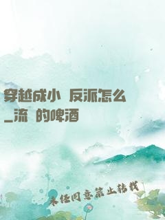 穿越成小說反派怎么辦
