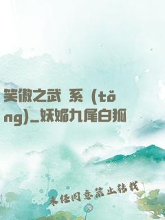 笑傲之武俠系統(tǒng)