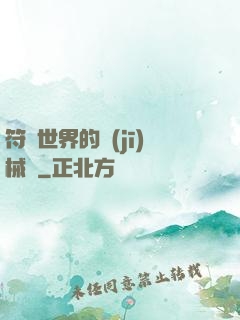 符紋世界的機(jī)械師