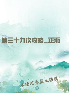 第三十九次攻略