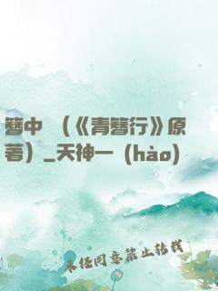 簪中錄（《青簪行》原著）