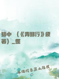 簪中錄（《青簪行》原著）
