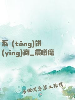 系統(tǒng)供應(yīng)商