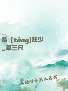 系統(tǒng)狂少