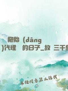 給雙胞胎當(dāng)代理媽媽的日子