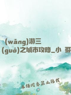 網(wǎng)游三國(guó)之城市攻略