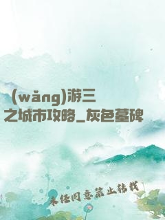 網(wǎng)游三國之城市攻略