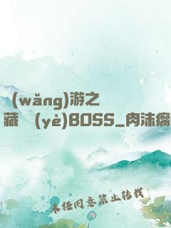 網(wǎng)游之隱藏職業(yè)BOSS