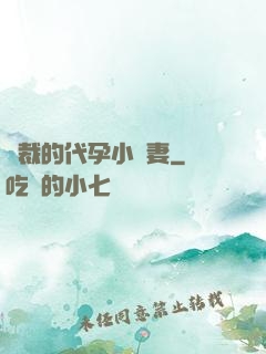 總裁的代孕小嬌妻