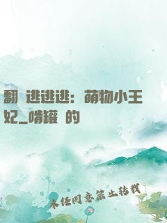 翻墻逃逃逃：萌物小王妃
