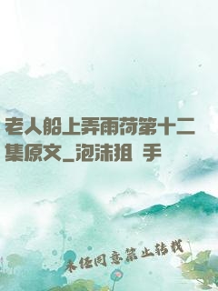 老人船上弄雨荷第十二集原文
