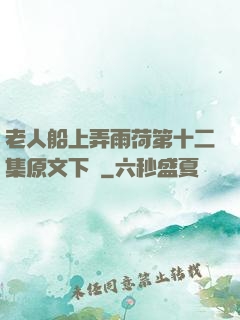 老人船上弄雨荷第十二集原文下載