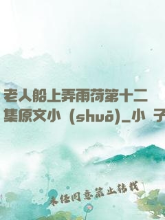 老人船上弄雨荷第十二集原文小說(shuō)