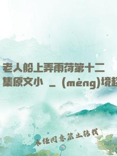 老人船上弄雨荷第十二集原文小說