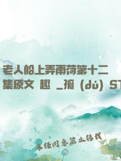老人船上弄雨荷第十二集原文筆趣閣