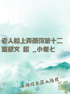 老人船上弄雨荷第十二集原文筆趣閣