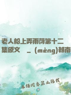 老人船上弄雨荷第十二集原文閱讀