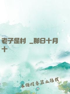 老子是村長