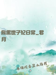 腹黑世子妃日常